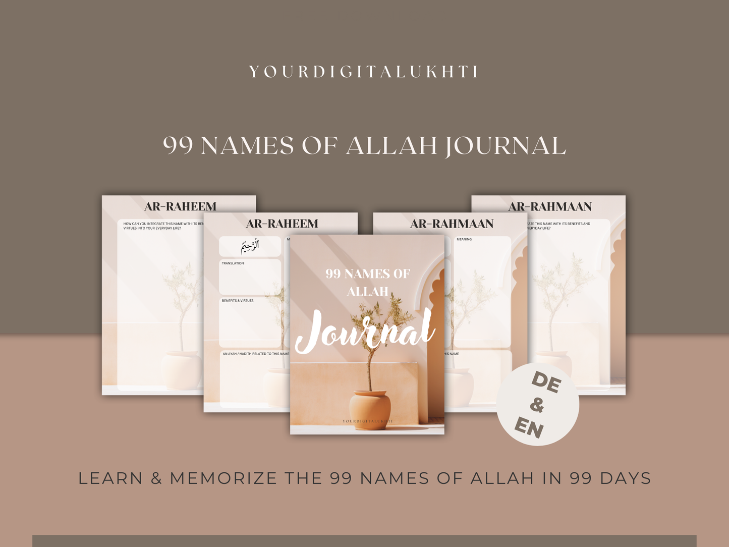 99 NAMES OF ALLAH JOURNAL